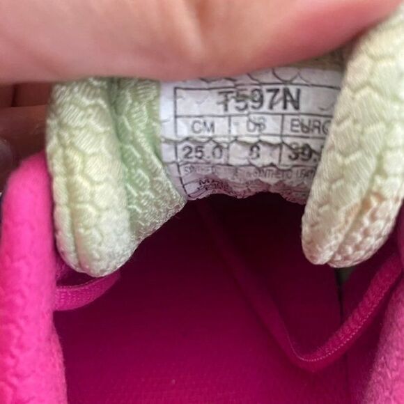 Asics Kayano Blue Shoe Sneaker Women 8 - Picture 6 of 9